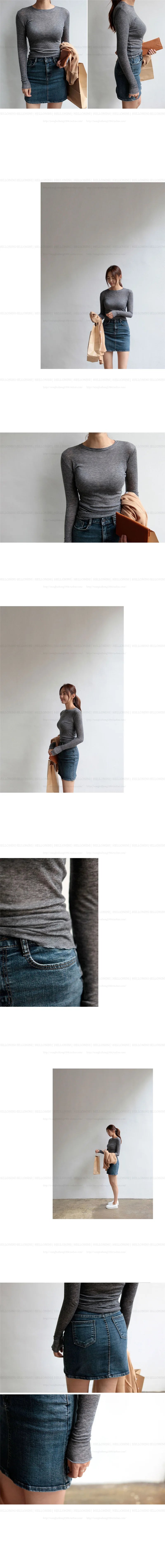 High Quality Plain T Shirt Women  Elastic Basic T-shirts Female Casual Tops Long Sleeve Sexy Thin T-shirt see through