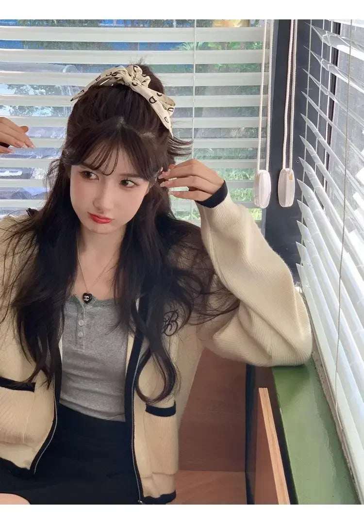 Sexy White Knit Camisole Lace Tank Top Cropped Vest Women's Sleeveless Crop Tops with Chest Pad Y2k Cute Summer Slim Undershirt