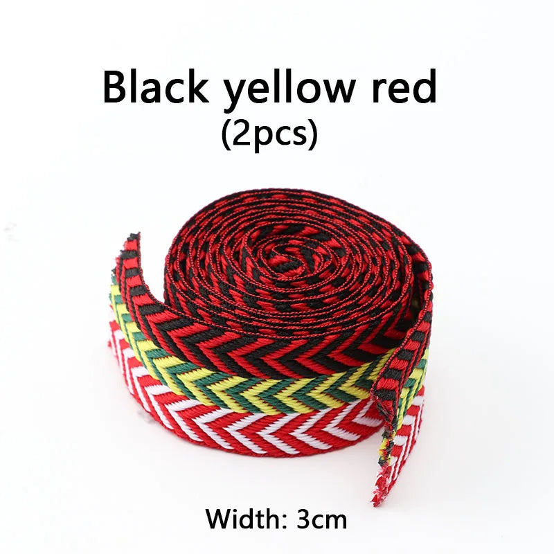 Flat Shoelaces for Sneakers Wavy Bread Shoe Laces Luxury Brand Shoelace Width 1.5cm/2cm/3cm Trend Shoe Lace Rope Shoes Strings