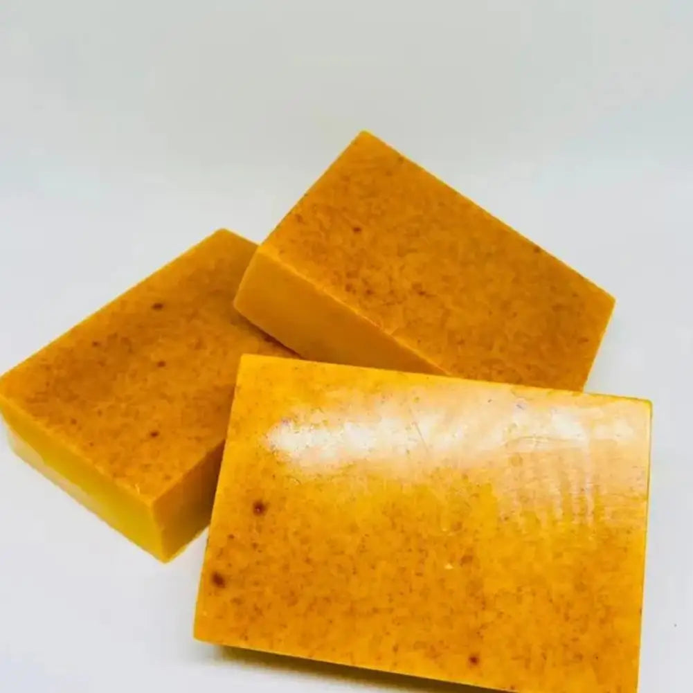 100g Turmeric Hand Made Soap, Lemon Kojic Acid Soap, Shower and Facial Soap  Deep Cleaning For Face Body Skin Care
