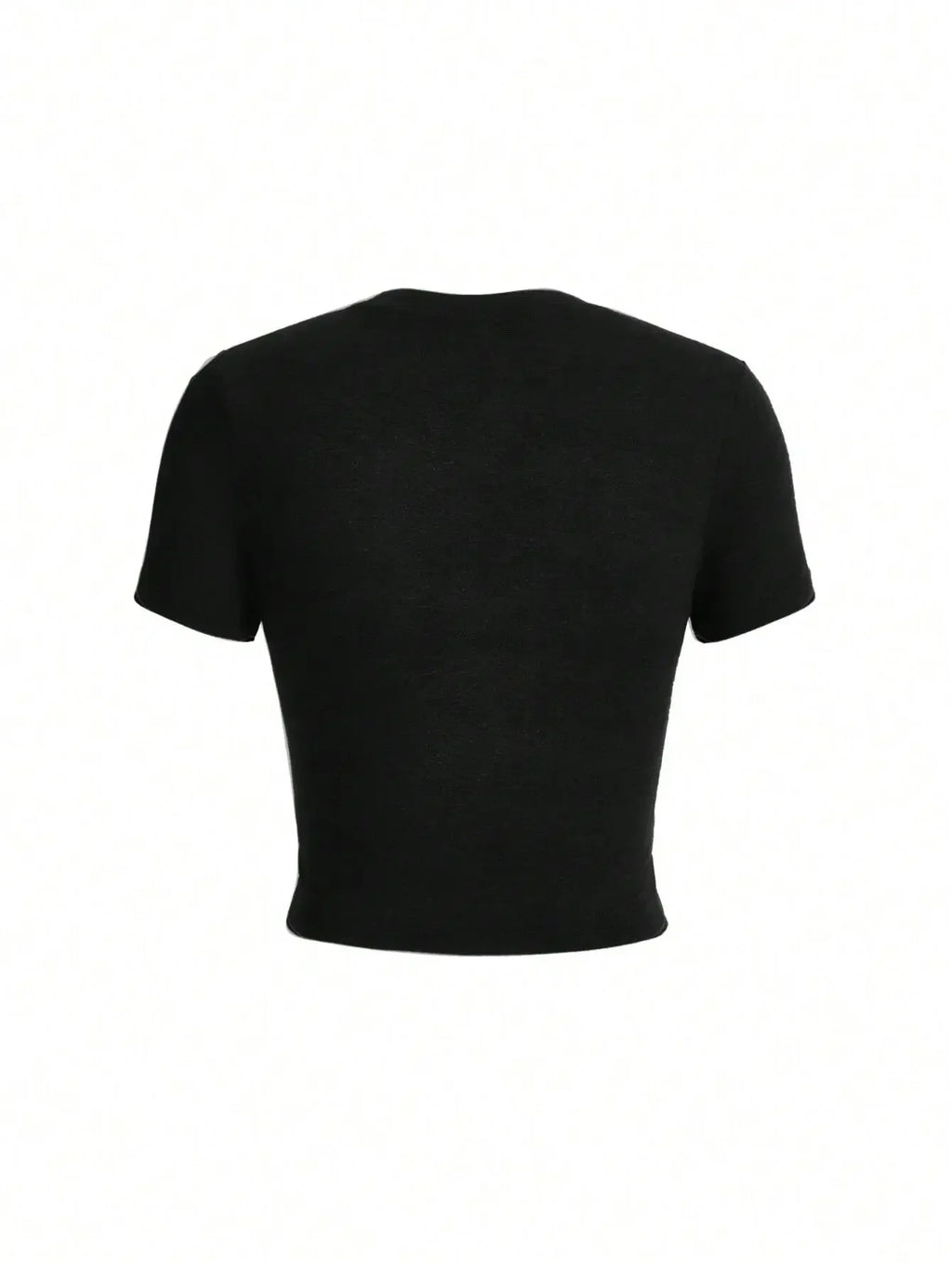 Women Crop T-shirts I'm Literally Just A Girl Letter Printed Tees Shirts O-Neck Tight Cotton Clothes Fashion Street Female Tops