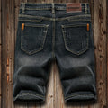 4 Model Classic Style Men's Slim Denim shorts Summer New Business Fashion Thin Stretch Short Casual Pants Male