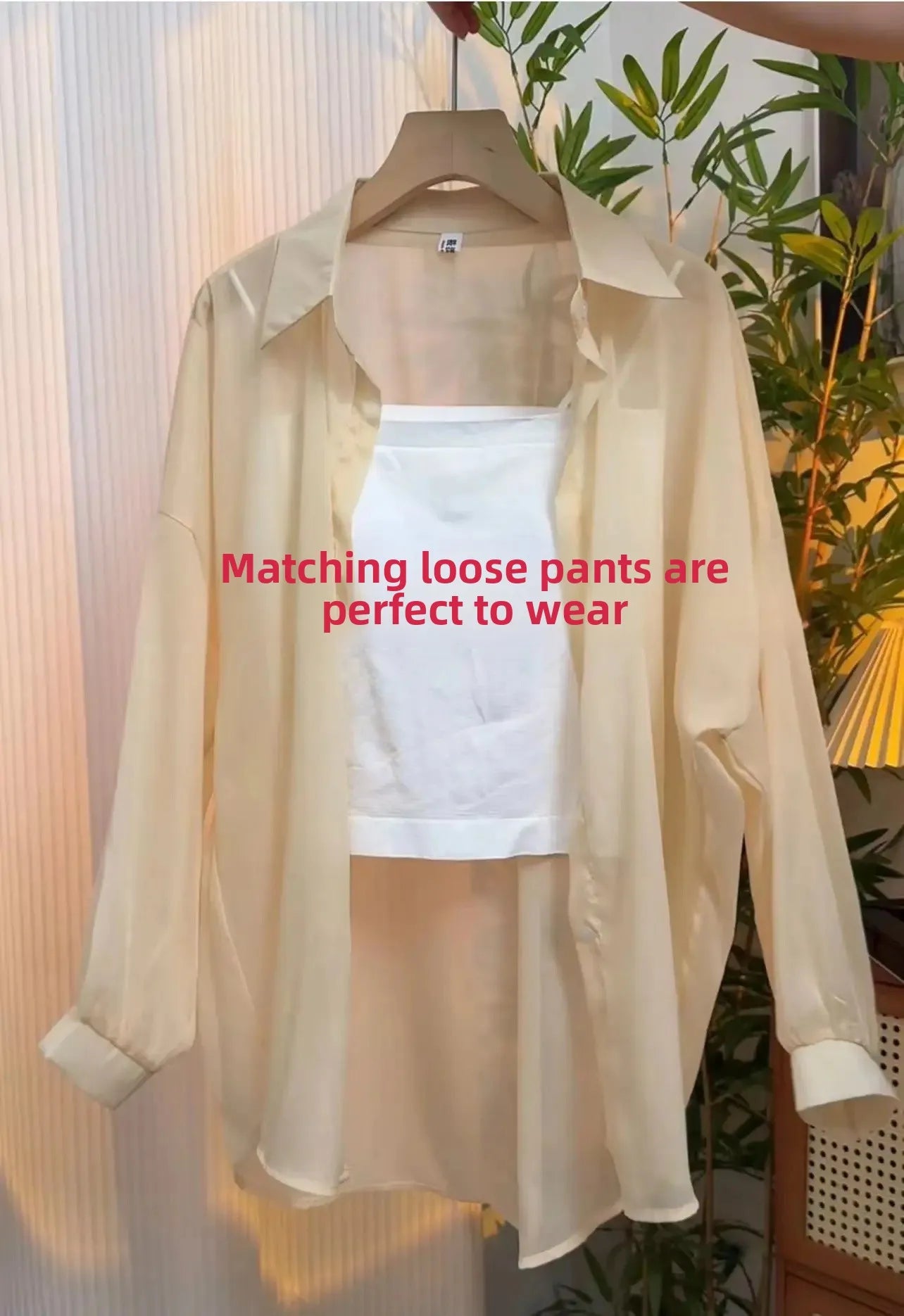 Women's Summer Lightweight Ice Sensation Pearl Shiny Sun Protection Shirt Outerwear Slender Commute Open Cardigan Top