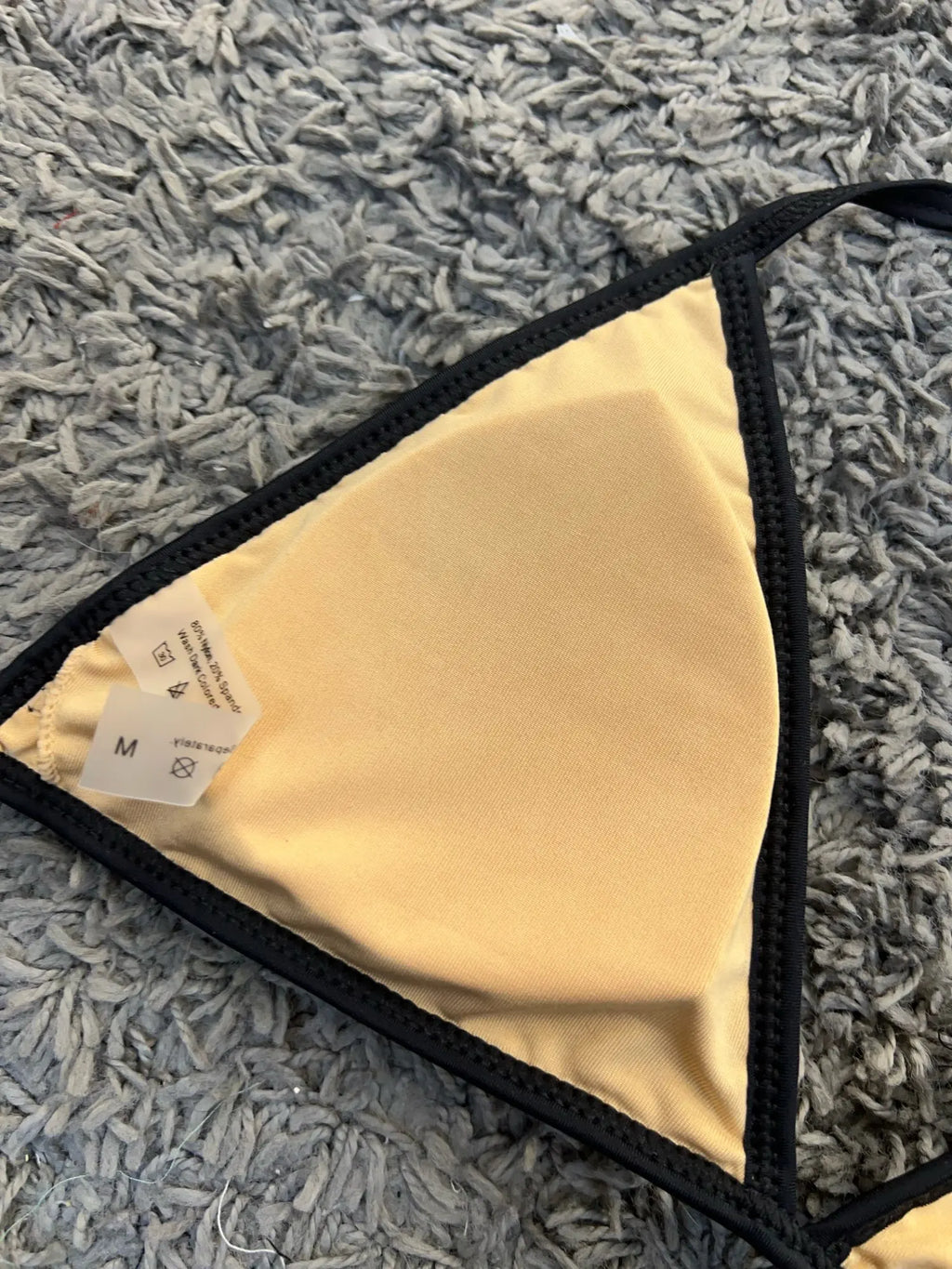 Melphieer Solid Cut Out Bikinis Women Triangle Bikini Set Ties Halter Bathing Suit Push Up Swimwear Beachwear Biquinis Maillot