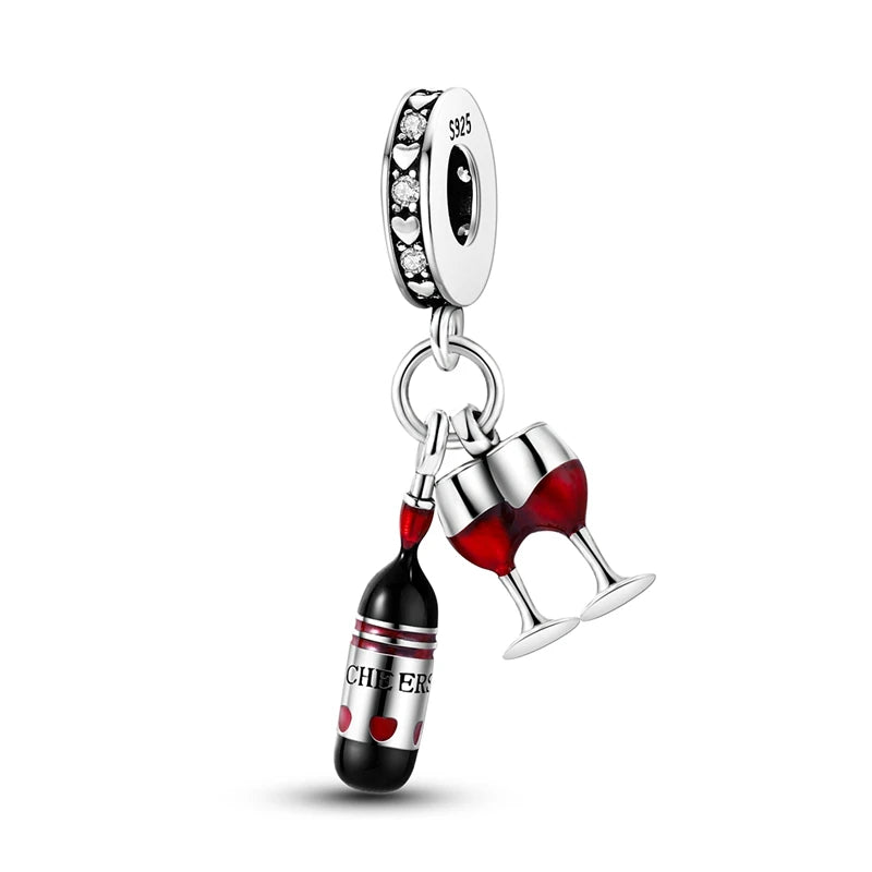 Charms 2025 Hot Sales Original 925 Sterling Silver Charms Beads for Original Pendants Bracelets Charms Dangle DIY Jewelry Gift