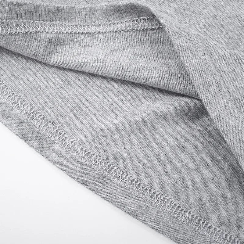 Gray Cropped T-shirt Women's O-neck Corset Tops Fashion Casual Solid Streetwear Spring Summer Short Tee Shirts for Girls