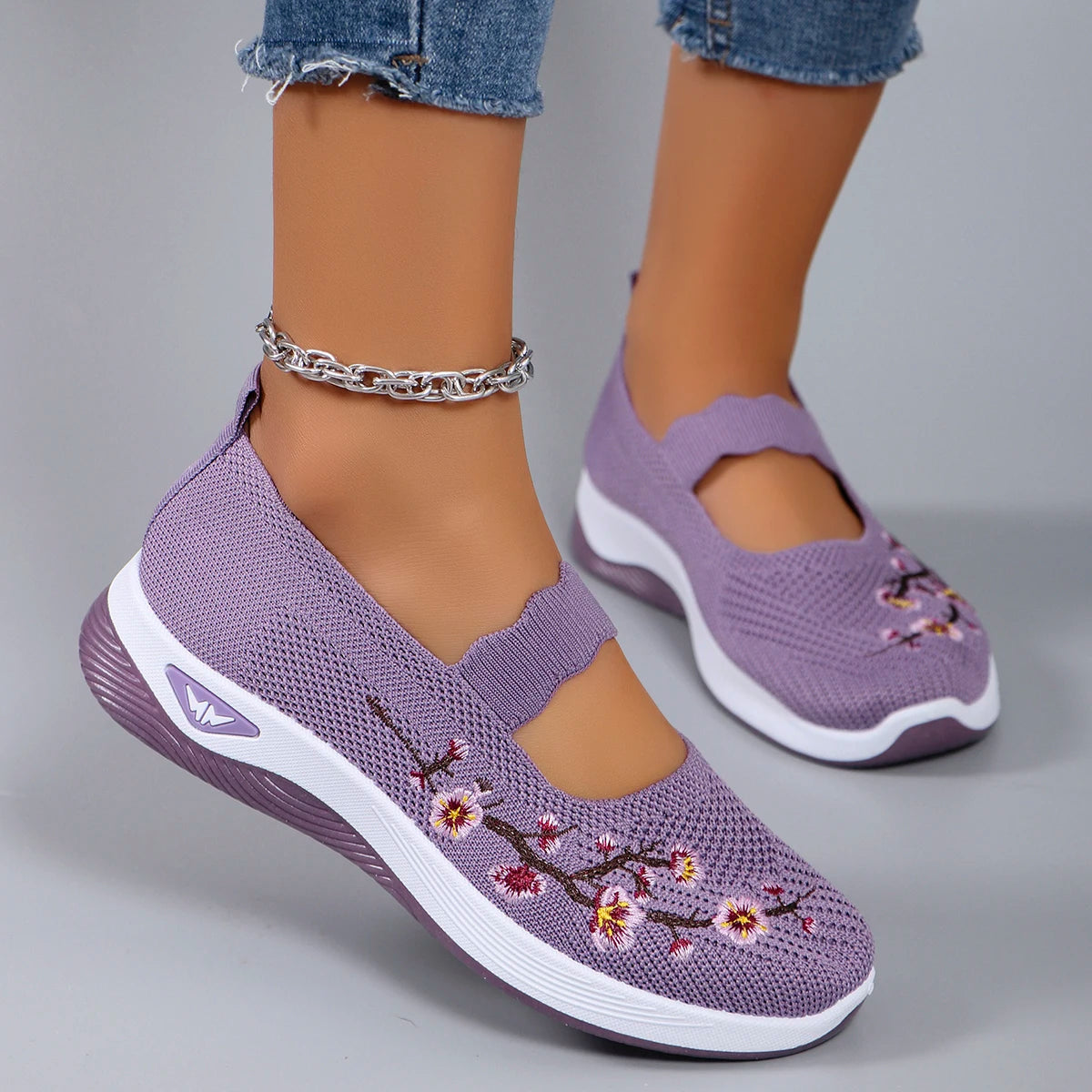 Women's summer breathable mesh flat shoes women's shoes casual sports shoes, clearance free shipping
