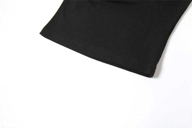 Solid Color Simple Casual All-match Cool Confident Sexy Beautiful High Street Summer Travel Women's Thin Halter Vest