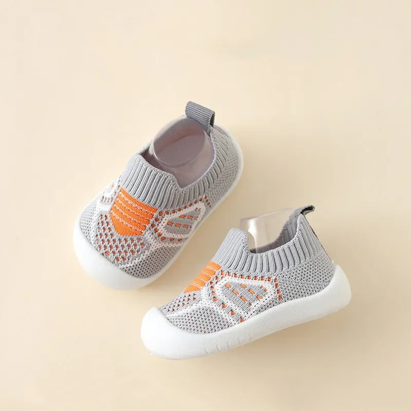 Summer Breathable Mesh Baby Shoes Newborn Toddler Shoes Baby Girl Baby Socks Shoes Soft Bottom Non-slip Baby Boy Shoes 0-5 Years