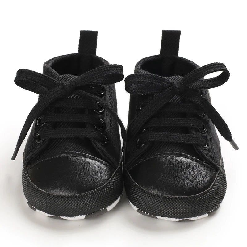 Infant Toddler Anti-slip Baby Shoes Baby Canvas Classic Sneakers Newborn Star Sports Shoes Baby Boys Girls First Walkers Shoes