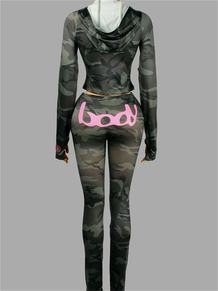 2025 Fall Casual Tracksuits Women Sets Long Sleeve Top Pants Elasticity Streetwear Sports Two 2 Piece Pink Matching Sets Outfits