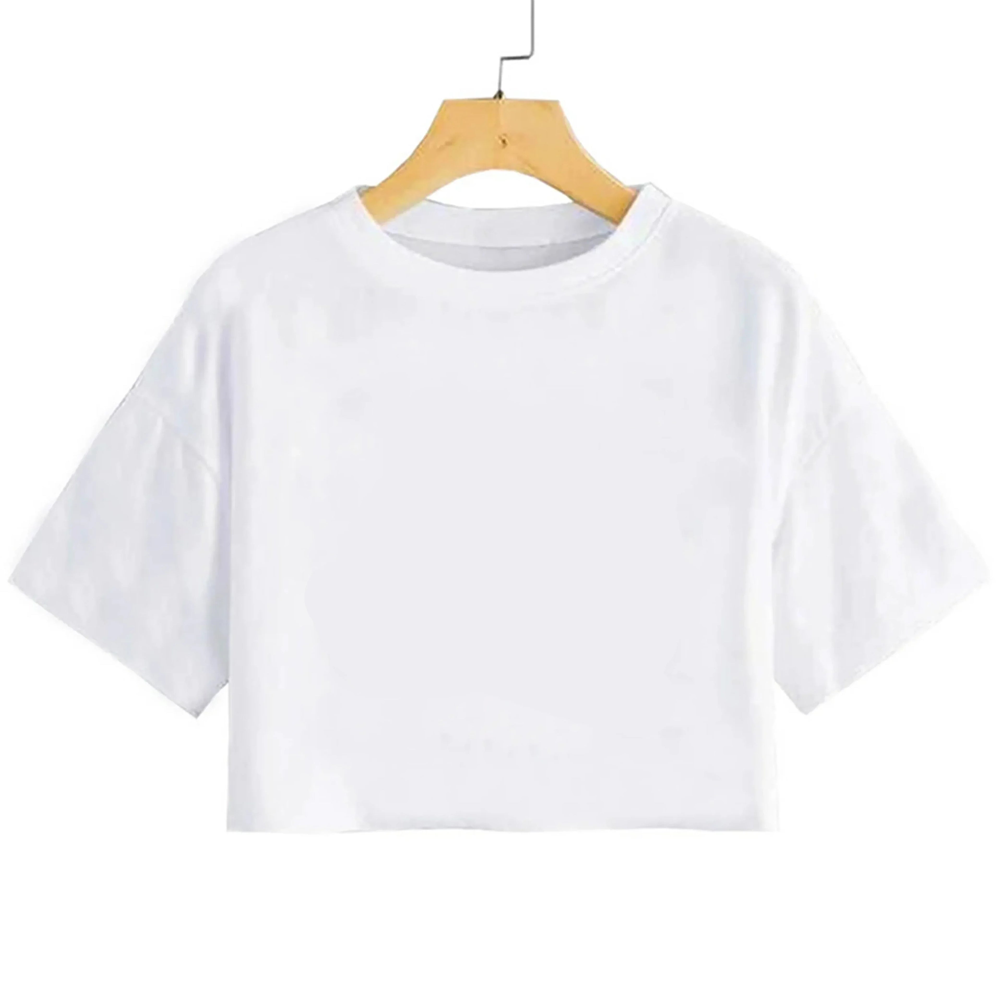 Simple Red Spider Printing Crop Tops Summer Street Fashion Women's Slim-fit T-Shirt Comfortable Soft High Elastic Female Clothes