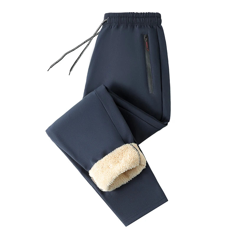 Summer men's ice silk quick drying casual pants slim fit Korean version ice silk pants sports pants straight tube quick drying p
