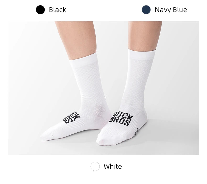 ROCKBROS ROAD TO SKY Sport Socks Breathable MTB Road Cycling Socks High Elastic Shock Absorbing A pair Bike Socks