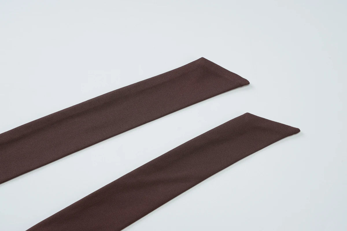 Hugcitar Fashion Halter Solid Sleeveless Backless Bandage Ruched Sexy Slim Mini Dress Summer Clothes Party Vacation Club