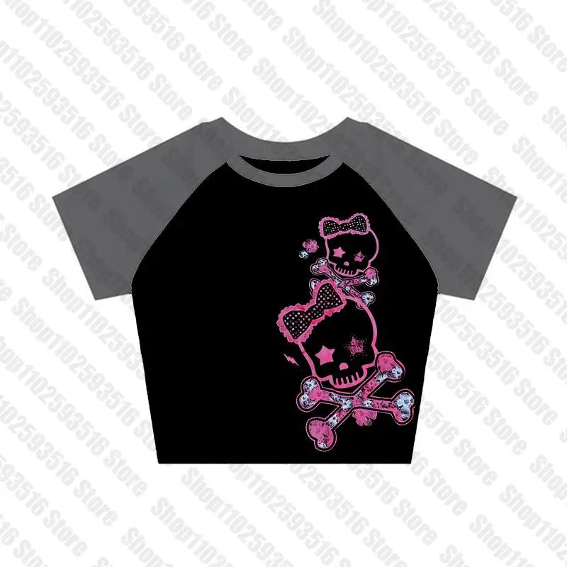 Women's Corset Top Crop Top Sexys Trashy Y2k 2000s Tops With Suspenders Woman Clothing Gothic Clothes Harajuku Summer Emo 2024