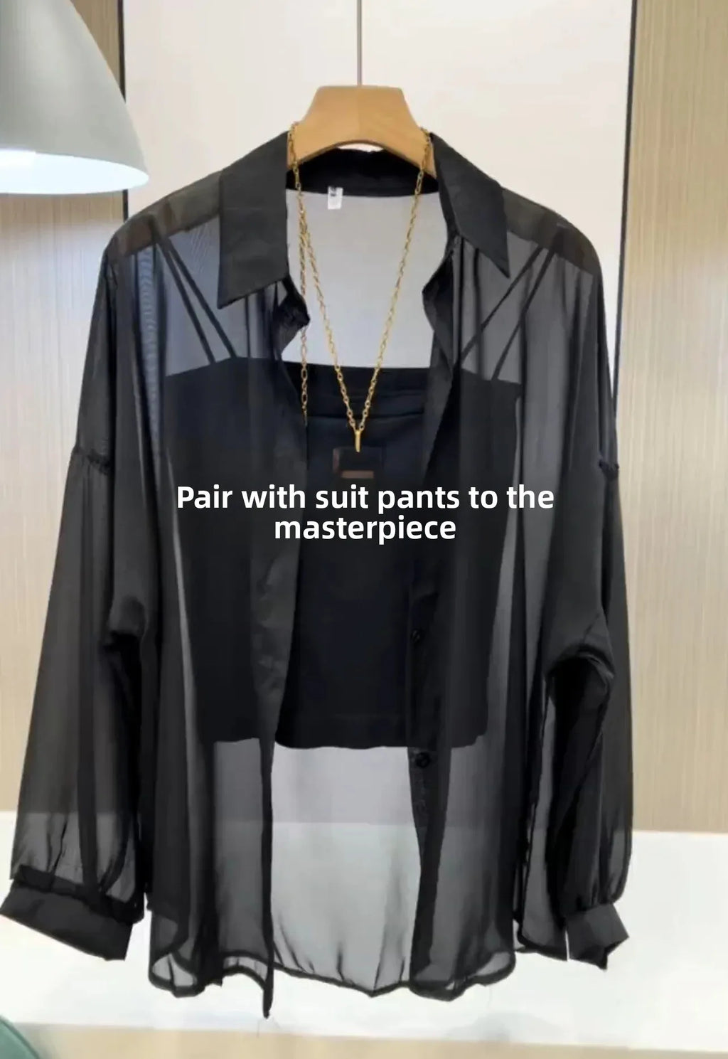 Women's Summer Lightweight Ice Sensation Pearl Shiny Sun Protection Shirt Outerwear Slender Commute Open Cardigan Top