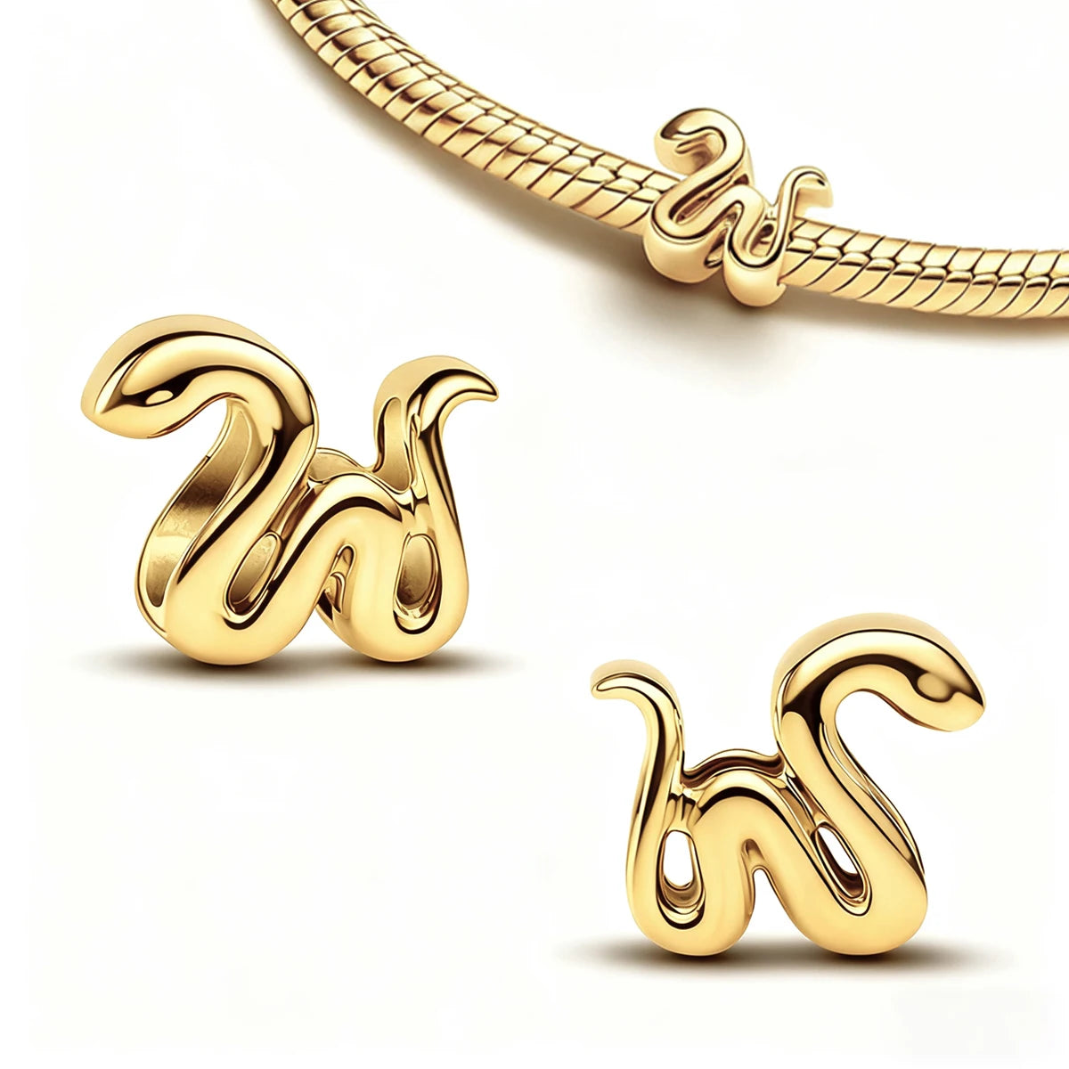 925 Sterling Silver Heart Shaped Key Lock Couple Charms Enamel Insect Pendent Horseshoe Floral Beads Fit Bracelet Custom Gift
