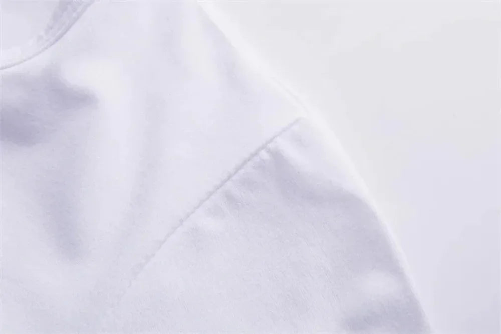 Simple Red Spider Printing Crop Tops Summer Street Fashion Women's Slim-fit T-Shirt Comfortable Soft High Elastic Female Clothes