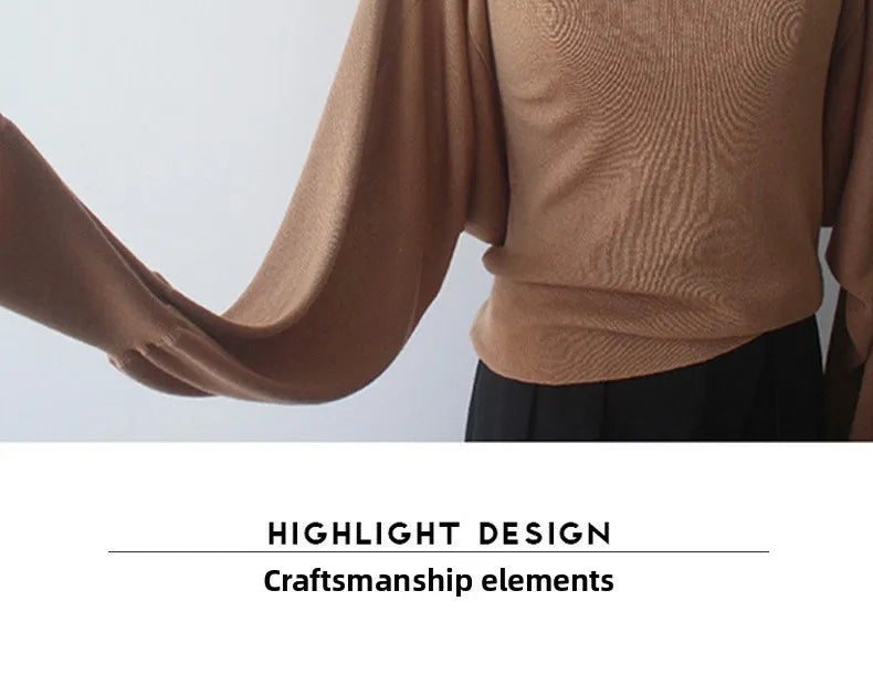 Autumn New Ice Silk Sun Protection Knitted Cardigan Strap Outer Shawl Batwing Sleeve Cover up Top Women's Fashion Trend