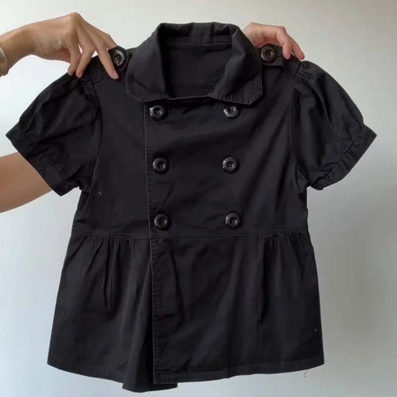 Y2K Hot Girl Dress Retro Harajuku High Street Punk Fairy Cute Fashion Casual American Aesthetics Emotional Girl Trendy Versatile