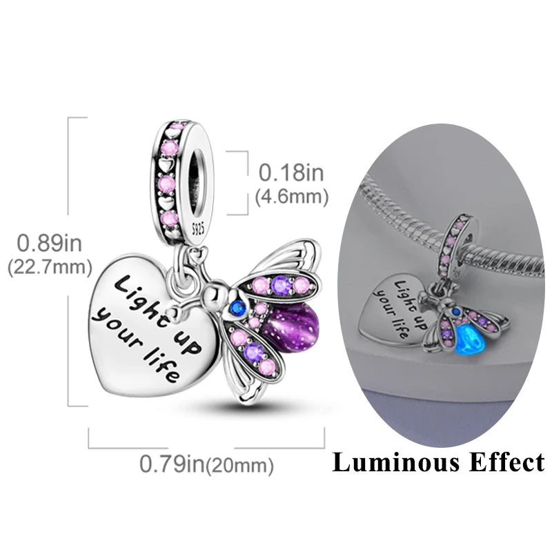 Charms 2025 Hot Sales Original 925 Sterling Silver Charms Beads for Original Pendants Bracelets Charms Dangle DIY Jewelry Gift