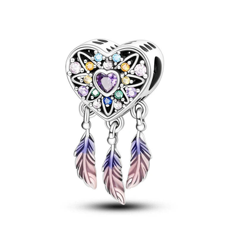 Charms 2025 Hot Sales Original 925 Sterling Silver Charms Beads for Original Pendants Bracelets Charms Dangle DIY Jewelry Gift