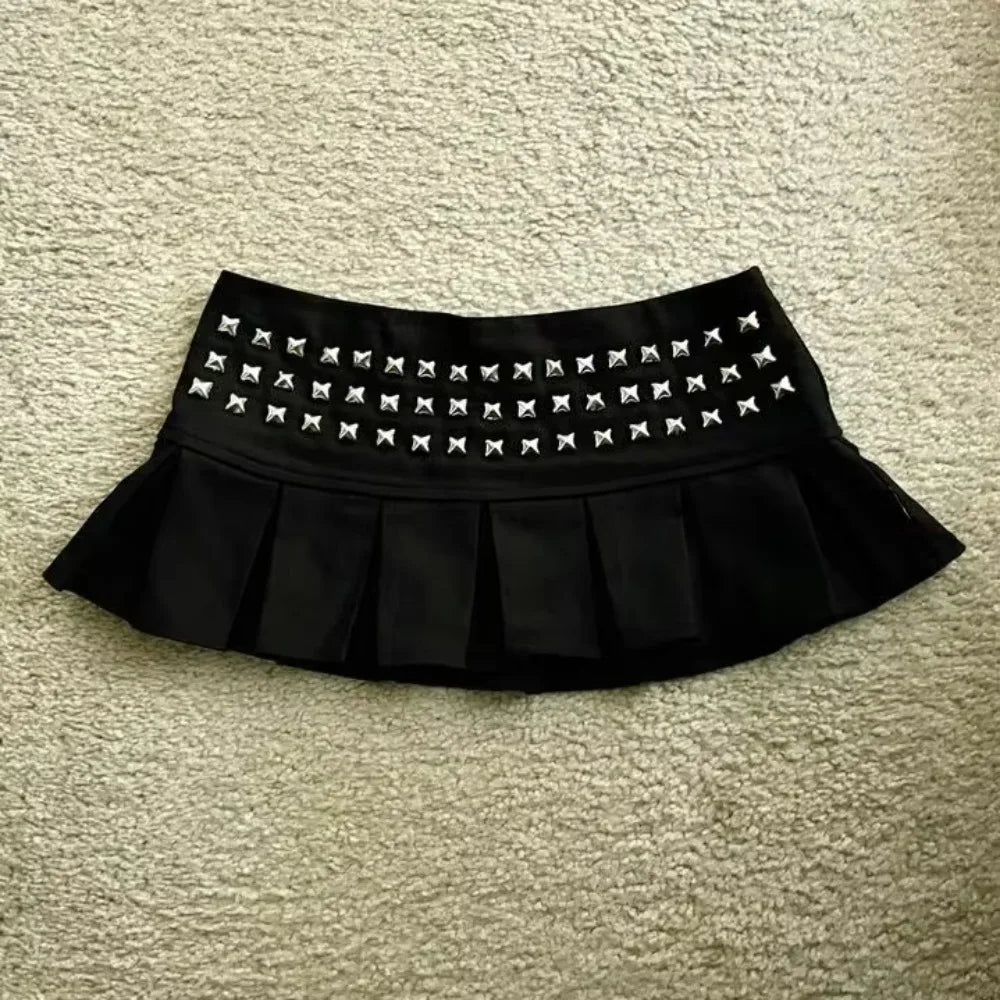 Y2K Retro British Style Flag Graphic Print Mini Shorts Harajuku Gyaru Denim Shorts Women Goth Slim Fit Hip Low Rise Short Pants