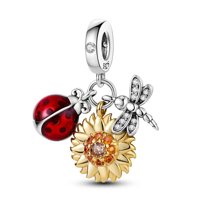 Charms 2025 Hot Sales Original 925 Sterling Silver Charms Beads for Original Pendants Bracelets Charms Dangle DIY Jewelry Gift