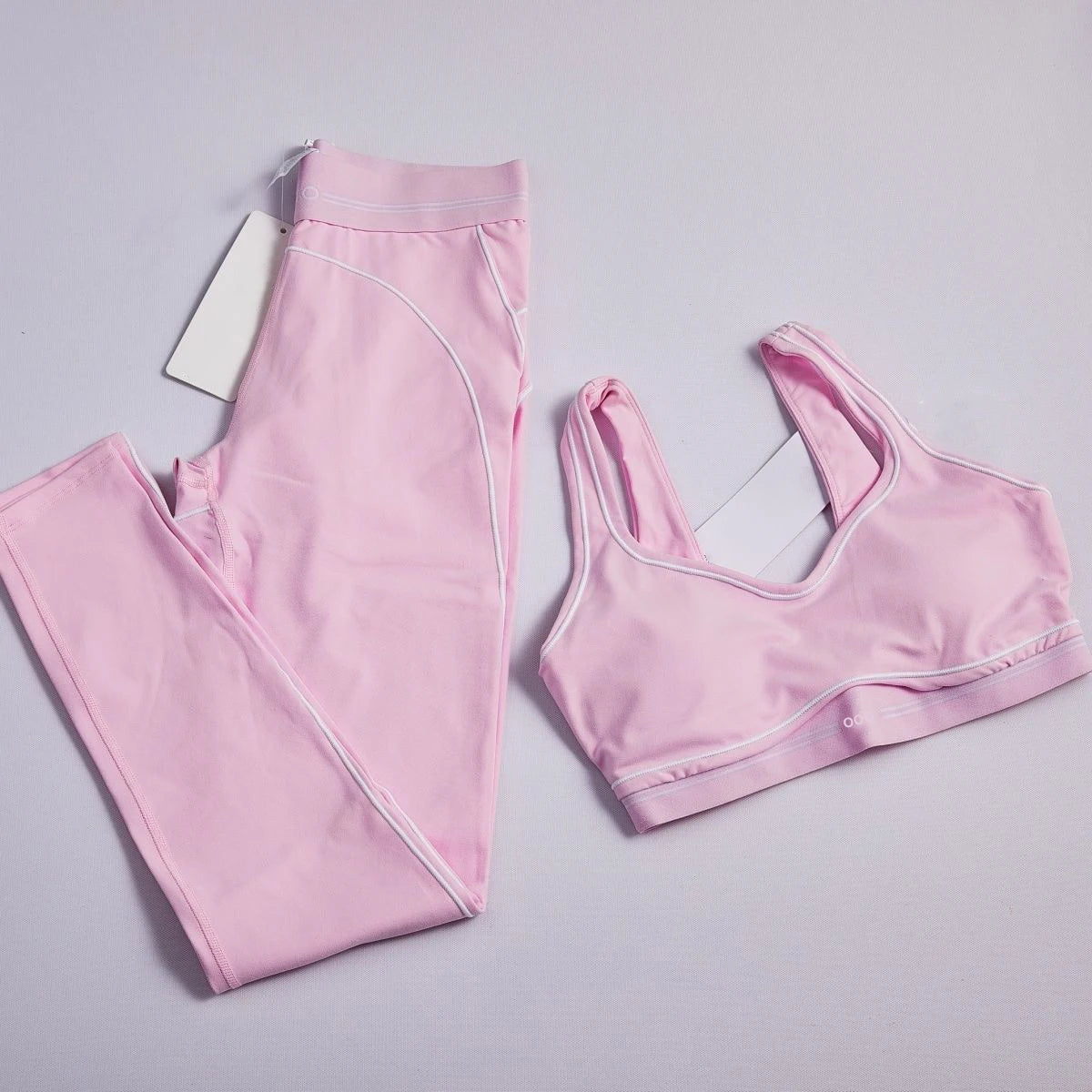 2026 Women's Summer Tank Top and Pants Slim Fit Comfortable Sports Fitness Set Two Piece Set