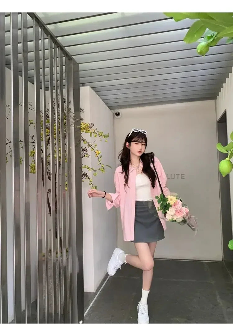 Sexy White Knit Camisole Lace Tank Top Cropped Vest Women's Sleeveless Crop Tops with Chest Pad Y2k Cute Summer Slim Undershirt