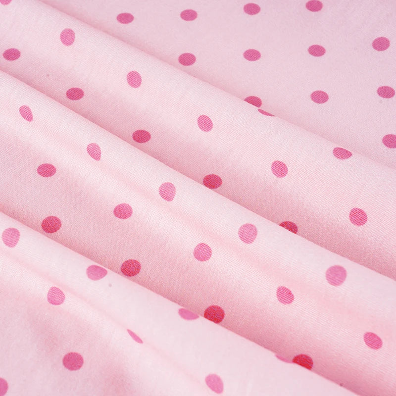 SUCHCUTE Chic Sweet Cute Polka Dot Print Bow Lace-up Camisole Women V Neck Sleeveless Crop Top Y2k Streetwear Slim Tanks Summer