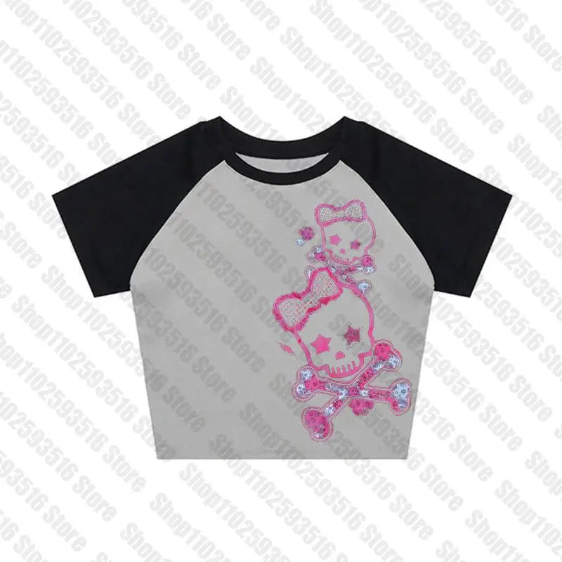 Women's Corset Top Crop Top Sexys Trashy Y2k 2000s Tops With Suspenders Woman Clothing Gothic Clothes Harajuku Summer Emo 2024