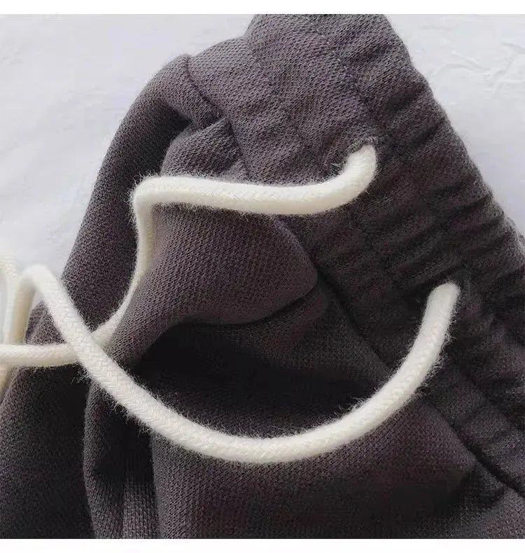 Women Casual Drawstring Sports Shorts Summer Thin High Waist Yoga A-line Shorts Loose Women Running Straight Trousers