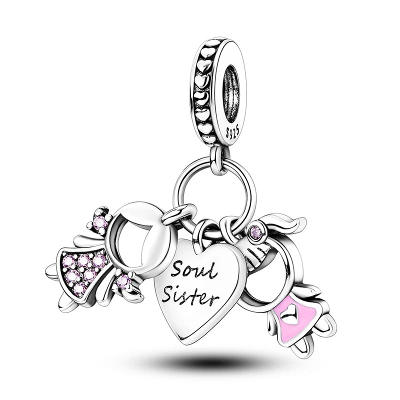 Charms 2025 Hot Sales Original 925 Sterling Silver Charms Beads for Original Pendants Bracelets Charms Dangle DIY Jewelry Gift