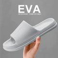 Non-Slip EVA Soft Sole Massage Shower Shoes for Men and Women, Couples, Waterproof, Home, Leisure, Bathroom Slippers, Fashion