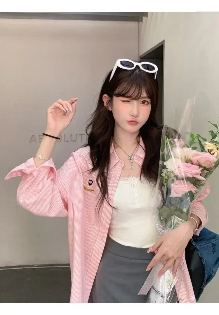 Sexy White Knit Camisole Lace Tank Top Cropped Vest Women's Sleeveless Crop Tops with Chest Pad Y2k Cute Summer Slim Undershirt