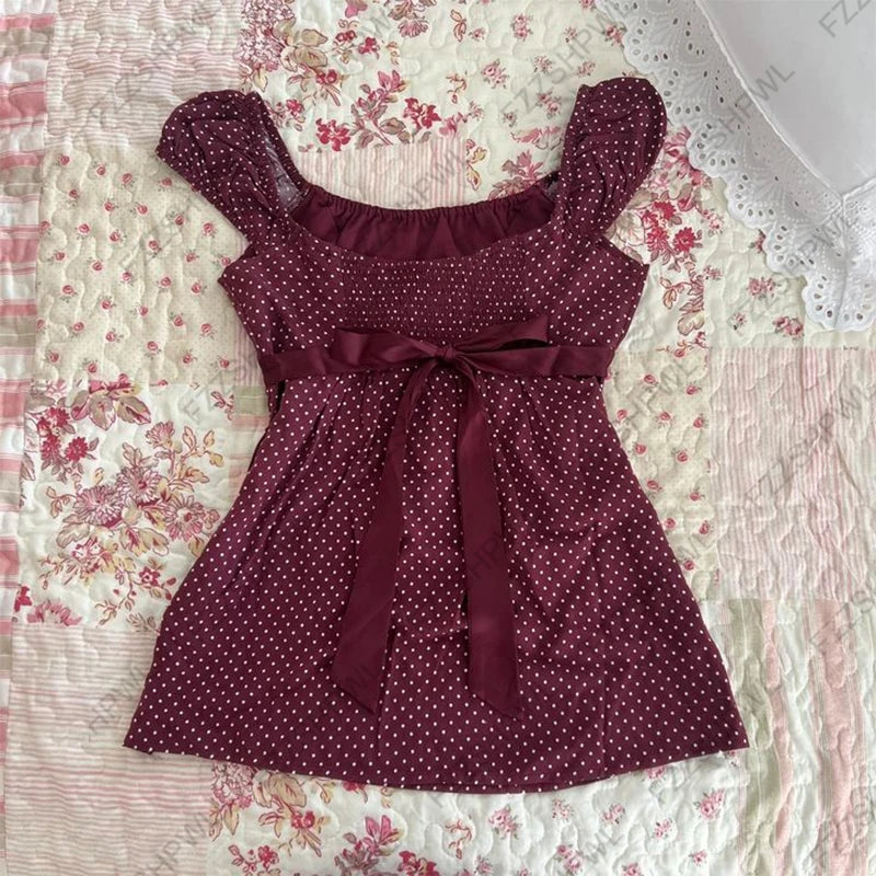 Y2K Women Short Sleeve T-Shirt Striped Aesthetic Harajuku Street Punk High Street Trash Emo Girls Daily Casual Commuter Crop Top