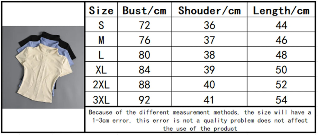 Casual Slim Sports Coat For Women Short Sleeve Solid Zipper Tops Female Cycling Running Yoga Outfit Clothes Summer Sport Jacket